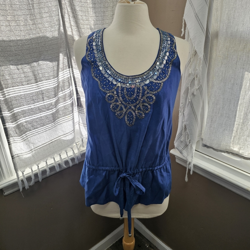 Sequin Tank Top
